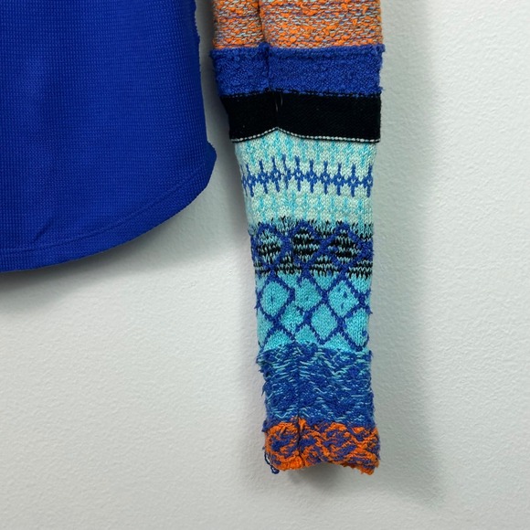 Free People We The Free  All To Well Cuff Thermal Top Size M - Picture 5 of 11